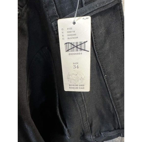 NWT Mother The Mid Rise Dazzler Ankle Step Fray In Not Guilty Size 34 - Picture 9 of 9